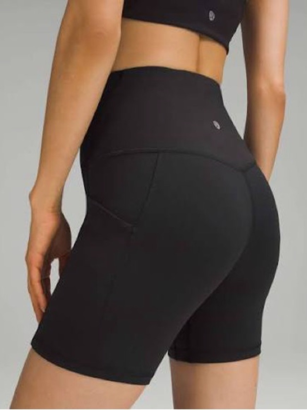Lululemon Align Black 6” Shorts with Pockets